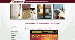 Desktop Screenshot of dodatkowaszyba.pl